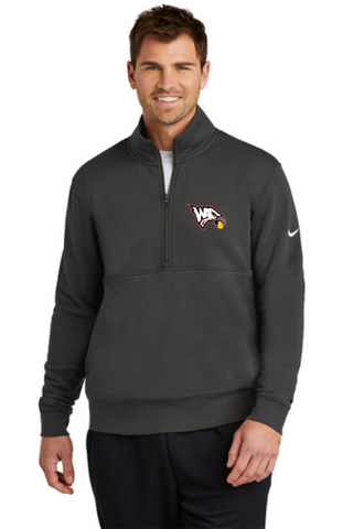 WCT Eagles Nike 1/2 Zip Club Fleece