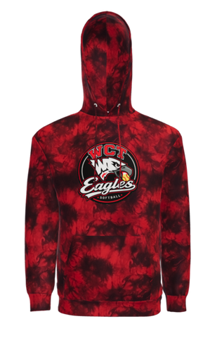 WCT EAGLES TIE-DYED HOODIE