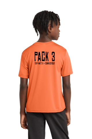 PACK 3 YOUTH AND ADULT PERFORMANCE T-SHIRT