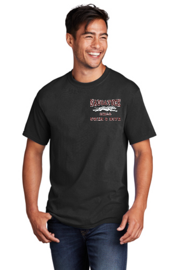 Naugatuck Girls Swimming Cotton Unisex T-shirt