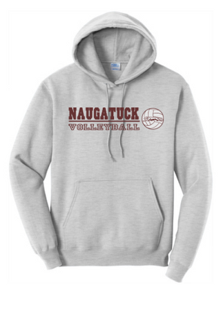 Naugatuck Volleyball Cotton Blend Hooded Sweatshirt