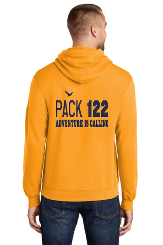 PACK 122 COTTON YOUTH AND ADULT HOODED SWEATSHIRT