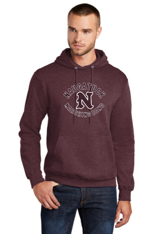 Naugatuck BAND Cotton Blend Hooded Sweatshirt
