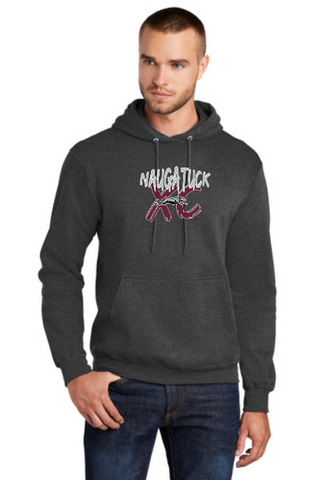 Naugatuck Cross Country Cotton Blend Hooded Sweatshirt