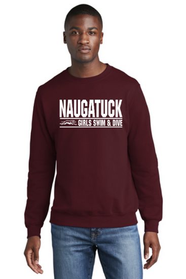 Naugatuck Girls Swimming Crewneck Sweatshirt