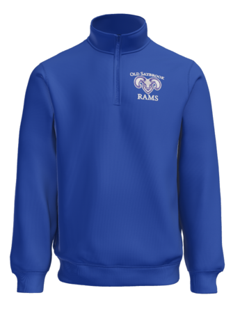 KE GOODWIN 26 1/4 ZIP SWEATSHIRT EMBROIDERED