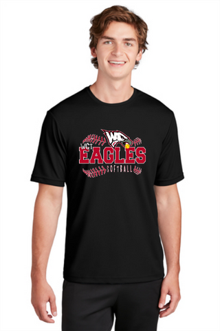 WCT Eagles Adult Short Sleeve Racermesh t-shirt