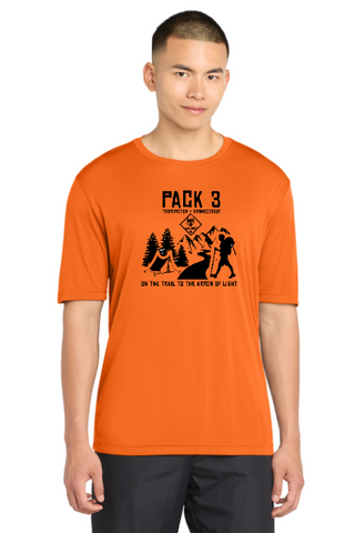 PACK 3 YOUTH AND ADULT PERFORMANCE T-SHIRT