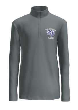 KE GOODWIN 26 PRINTED 1/4 ZIP PERFORMANCE SHIRT