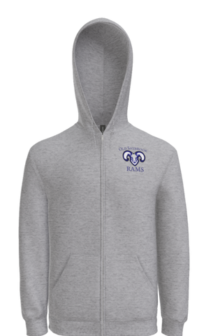 KE GOODWIN 26 PRINTED FULL ZIP SWEATSHIRT