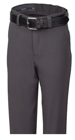 Smitty Ladies Softball Flat Front Umpire Pants all styles Charcoal Grey