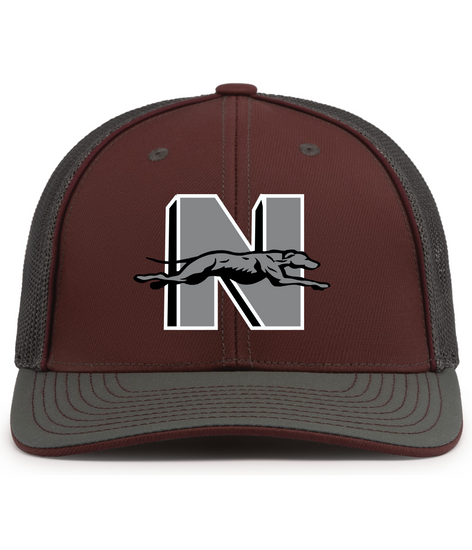 Naugatuck Football Embroidered Fitted Pacific Headwear Hat