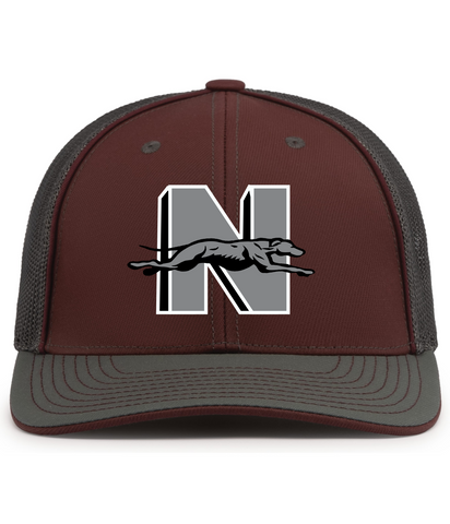 Naugatuck Football Embroidered Fitted Pacific Headwear Hat