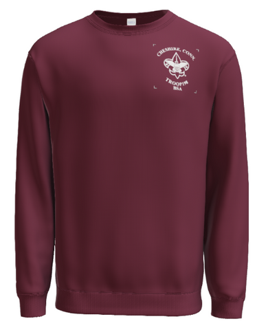 TROOP 198 COTTON BLEND CREWNECK SWEATSHIRT