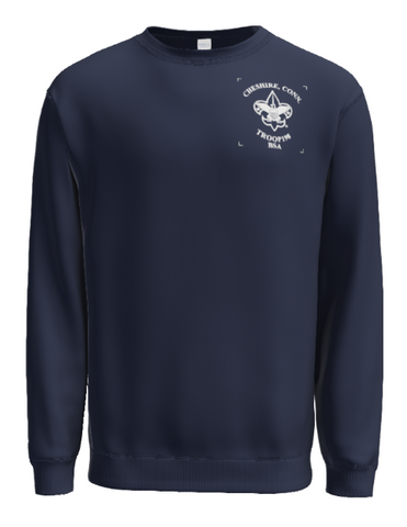 TROOP 198 COTTON BLEND CREWNECK SWEATSHIRT