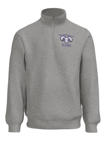 KE GOODWIN 26 1/4 ZIP SWEATSHIRT EMBROIDERED