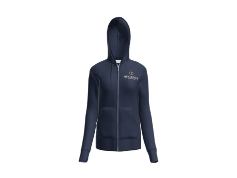 Regency RE Printed Women's Full Zip Hooded Sweatshirt