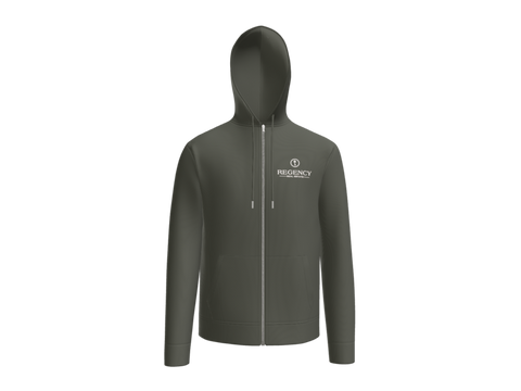 Regency RE Embroidered Brooks Brothers Double Knit Full zip Hoodie