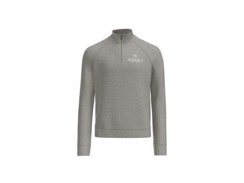 Regency RE Embroidered Brooks 1/4 Zip Sweater