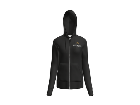 Regency RE Printed Women's Full Zip Hooded Sweatshirt