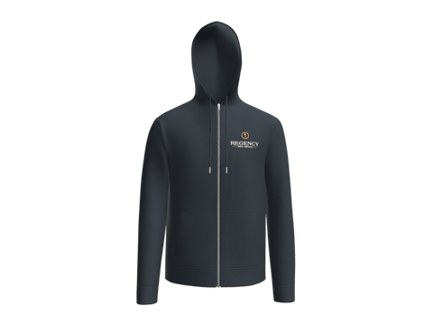 Regency RE Embroidered Brooks Brothers Double Knit Full zip Hoodie