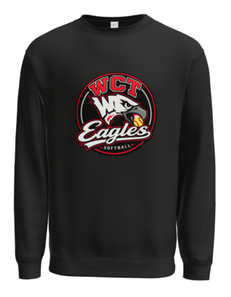 Wolcott Eagles Cotton Blend Crewneck
