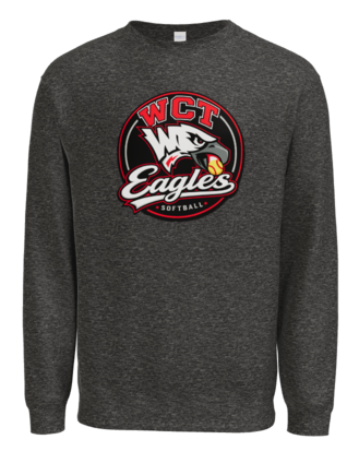 Wolcott Eagles Cotton Blend Crewneck