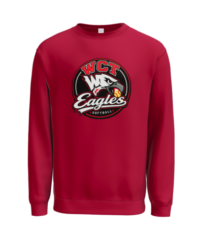 Wolcott Eagles Cotton Blend Crewneck