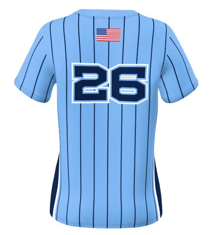 Softball Ladies Vneck Jersey