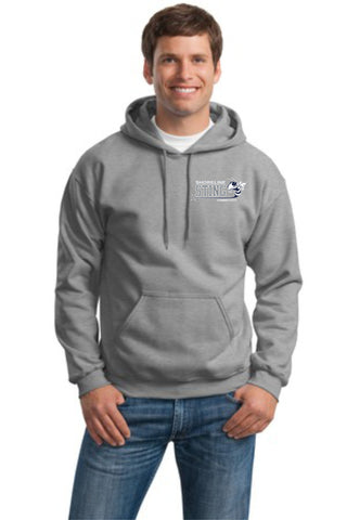Shoreline Sting Cotton Blend Embroidered Hoodie