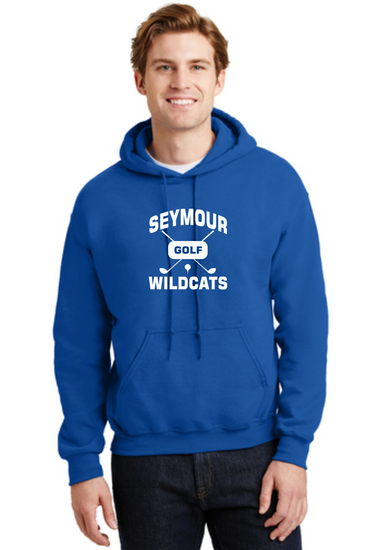 Seymour Golf Printed Hooded Cotton Blend Sweatshirt