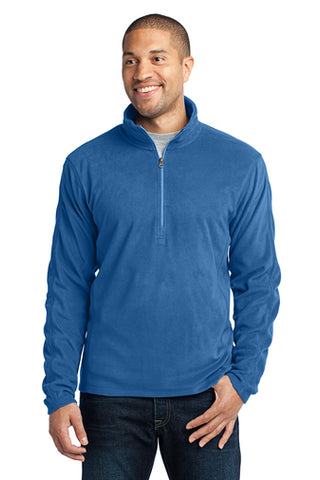 Jettie S. Tisdale Men's 1/4 Zip Microfleece