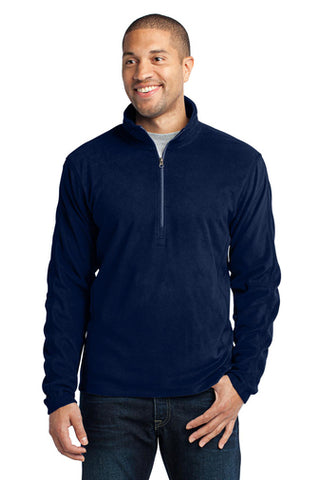 Jettie S. Tisdale Men's 1/4 Zip Microfleece
