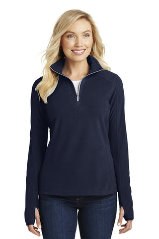 Jettie S. Tisdale Ladies 1/4 Zip Microfleece
