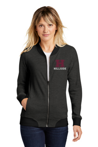 Hillside Men's and Ladies Lightweight French Terry Bomber