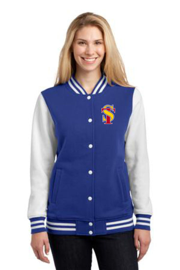 Seymour Tradition Ladies Fleece Letterman's Jacket