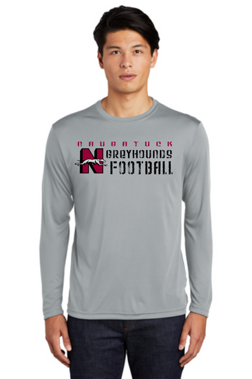 Naugatuck Football Wicking Unisex Longsleeve T-shirt