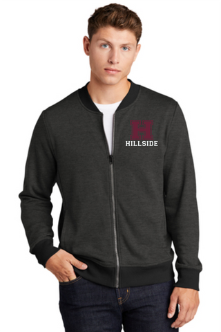 Hillside Men's and Ladies Lightweight French Terry Bomber