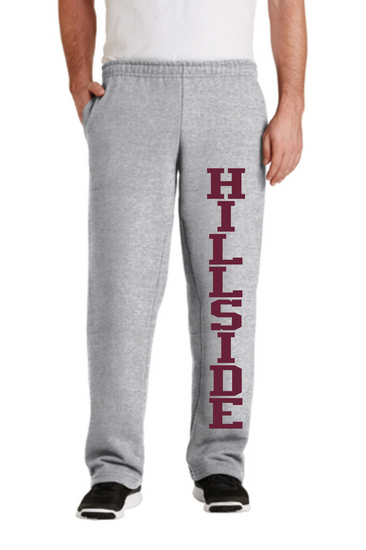 Hillside Youth and Adult Open Bottom Sweatpant