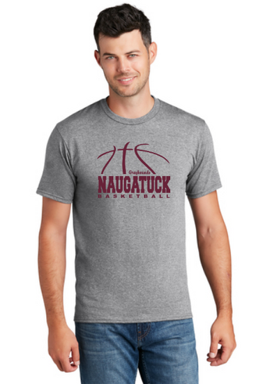 Naugatuck Basketball Cotton Blend Unisex T-shirt