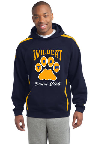 Wildcat Swim Club Colorblock Hoodie