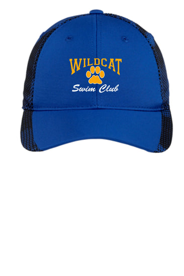 Wildcat Swim Club CamoHex Adjustable Hat