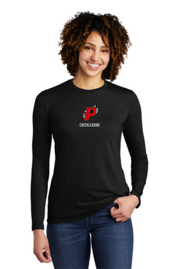 Pomperaug Cheer LADIES Longsleeve Fitted Shirt