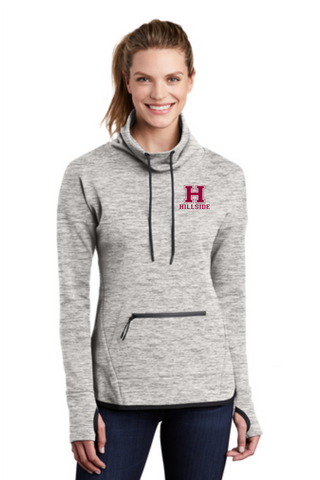 HILLSIDE LADIES COWL NECK PULLOVER