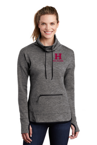 HILLSIDE LADIES COWL NECK PULLOVER