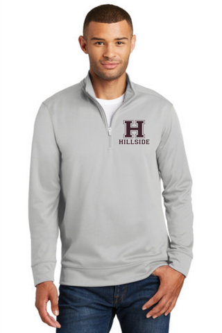 Hillside Adult 1/4 Zip Performance Pullover