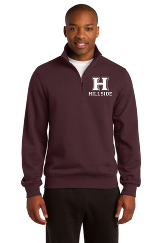 Hillside Men's 1/4 Zip Cotton blended Pullover