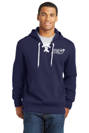 Shoreline Sting Embroidered Hockey Hoodie