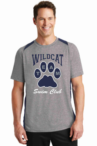 Wildcat Swim Club Volunteer Colorblock shirt