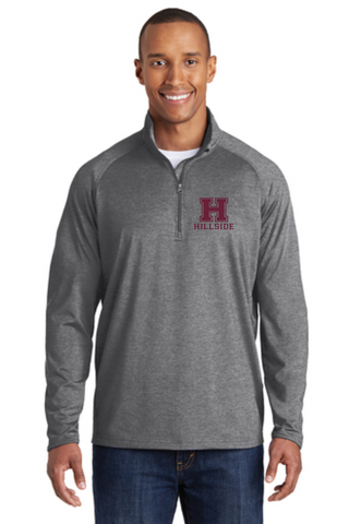 Hillside Men's 1/2 Zip Sport-wick Stretch Pullover